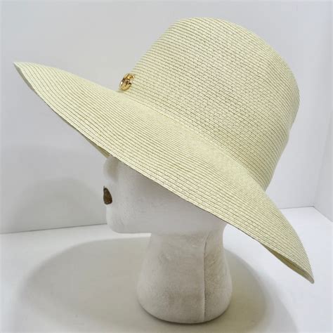 gucci papier wide brim hat|Gucci Papier Wide Brim Hat – Vintage by Misty.